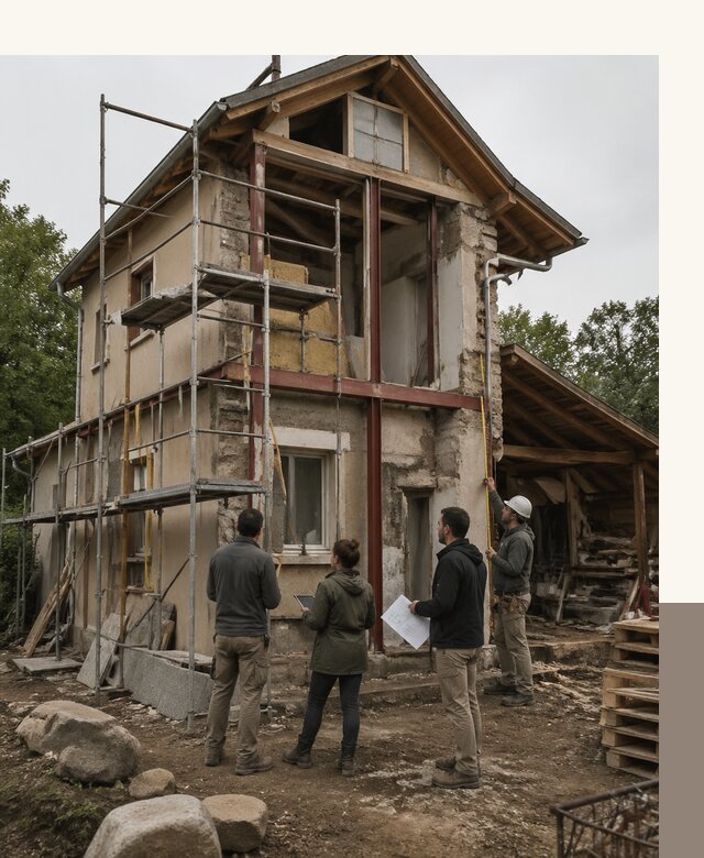 Реконструкция загородного дома под ключ в Моршанске от бюро